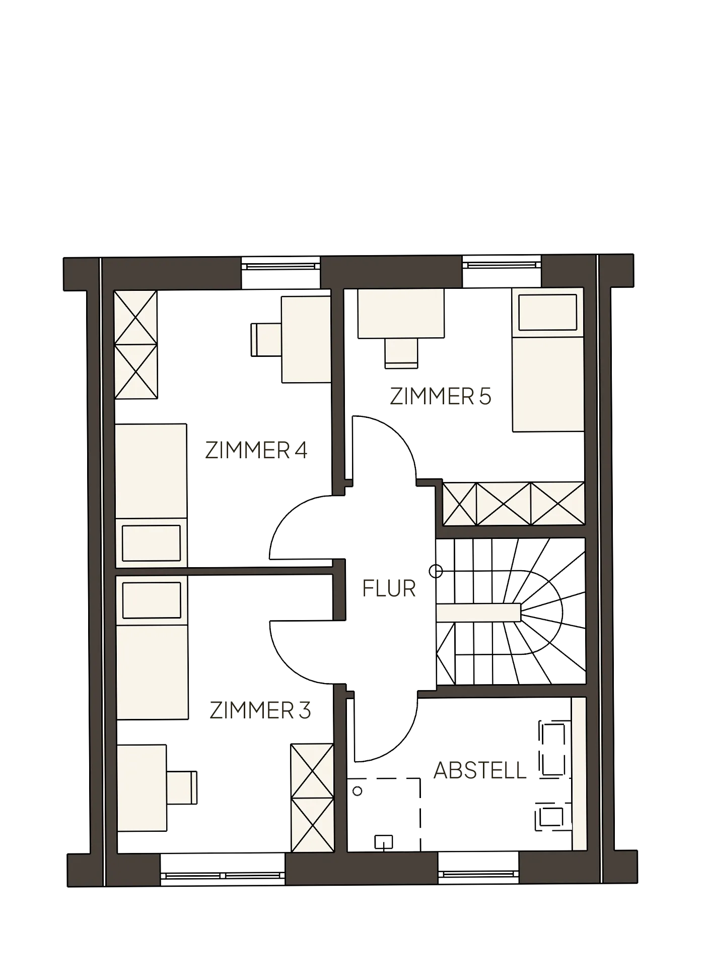 Grundriss Dachgeschoss