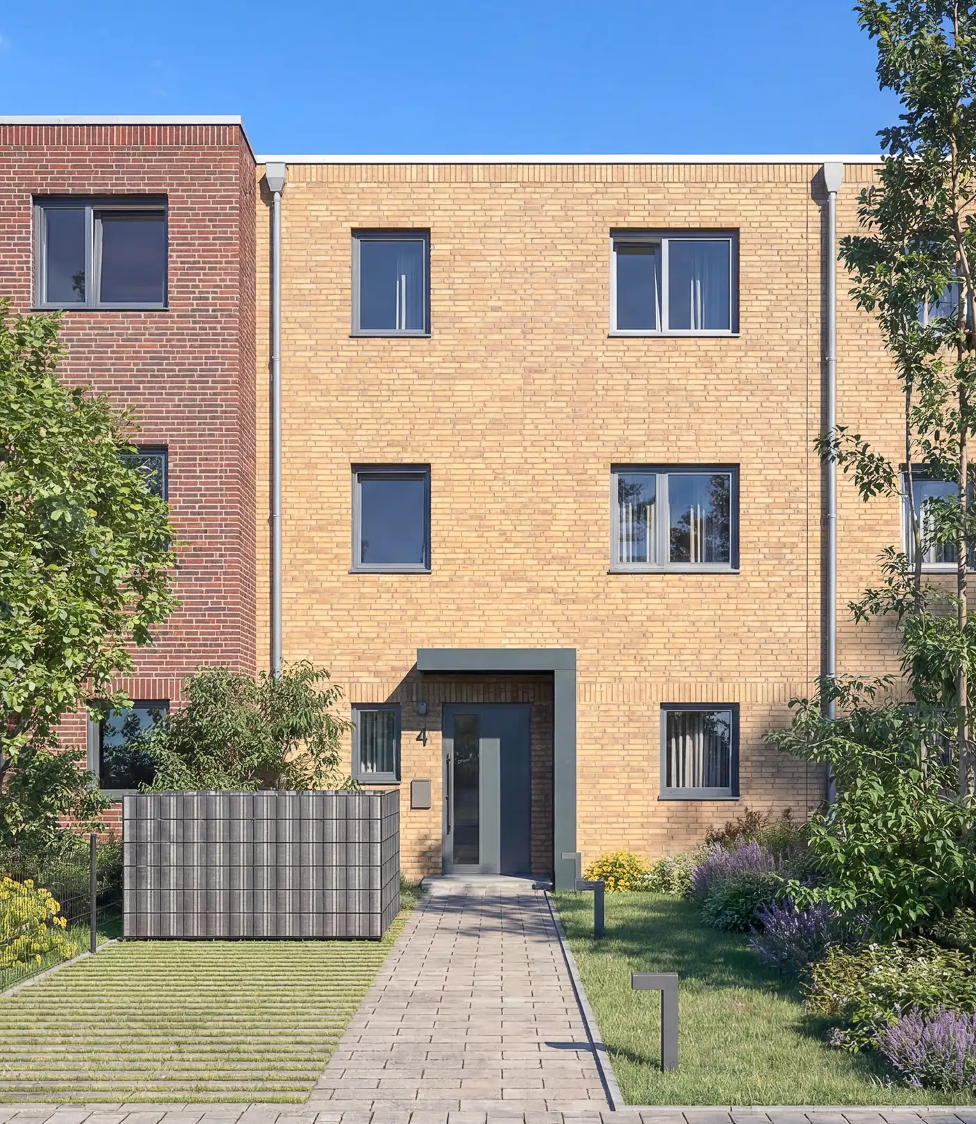 Außenansicht Reihenhaus LivingMusic