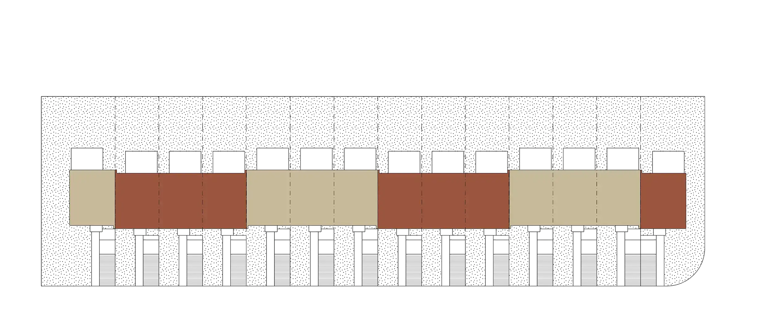 Lageplan – alle 14 Häuser
